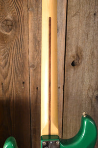 SOLD - Fender Stratocaster Eric Clapton Signature Metallic Green NOS 2006 - Mahar's Vintage Guitars