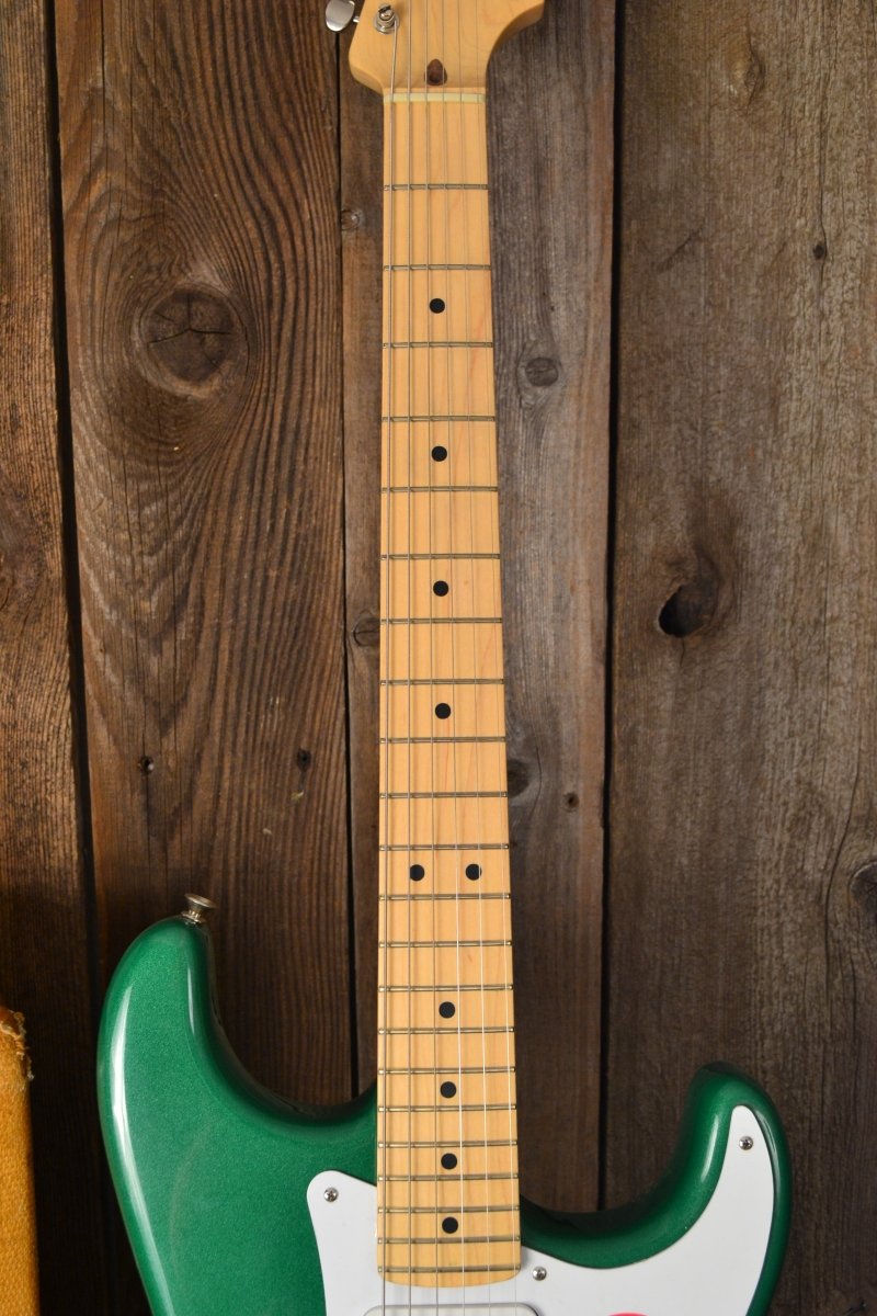 SOLD - Fender Stratocaster Eric Clapton Signature Metallic Green NOS 2006 - Mahar's Vintage Guitars