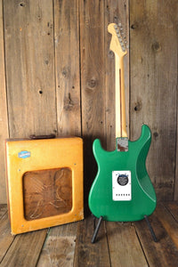 SOLD - Fender Stratocaster Eric Clapton Signature Metallic Green NOS 2006 - Mahar's Vintage Guitars