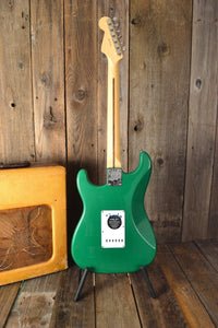 SOLD - Fender Stratocaster Eric Clapton Signature Metallic Green NOS 2006 - Mahar's Vintage Guitars