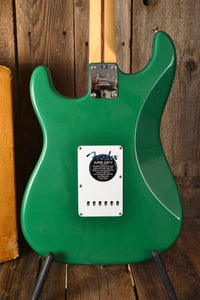 SOLD - Fender Stratocaster Eric Clapton Signature Metallic Green NOS 2006 - Mahar's Vintage Guitars