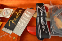 SOLD - Fender Stratocaster Eric Clapton Signature Torino Red MINT NOS 2004 - Mahar's Vintage Guitars