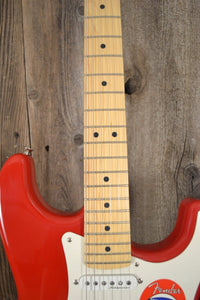 SOLD - Fender Stratocaster Eric Clapton Signature Torino Red MINT NOS 2004 - Mahar's Vintage Guitars