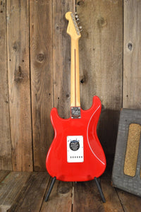 SOLD - Fender Stratocaster Eric Clapton Signature Torino Red MINT NOS 2004 - Mahar's Vintage Guitars