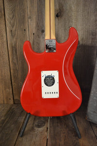 SOLD - Fender Stratocaster Eric Clapton Signature Torino Red MINT NOS 2004 - Mahar's Vintage Guitars