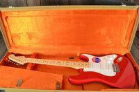 SOLD - Fender Stratocaster Eric Clapton Signature Torino Red MINT NOS 2004 - Mahar's Vintage Guitars