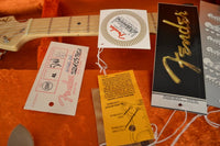 SOLD - Fender Stratocaster Eric Clapton Signature Torino Red MINT NOS 2004 - Mahar's Vintage Guitars
