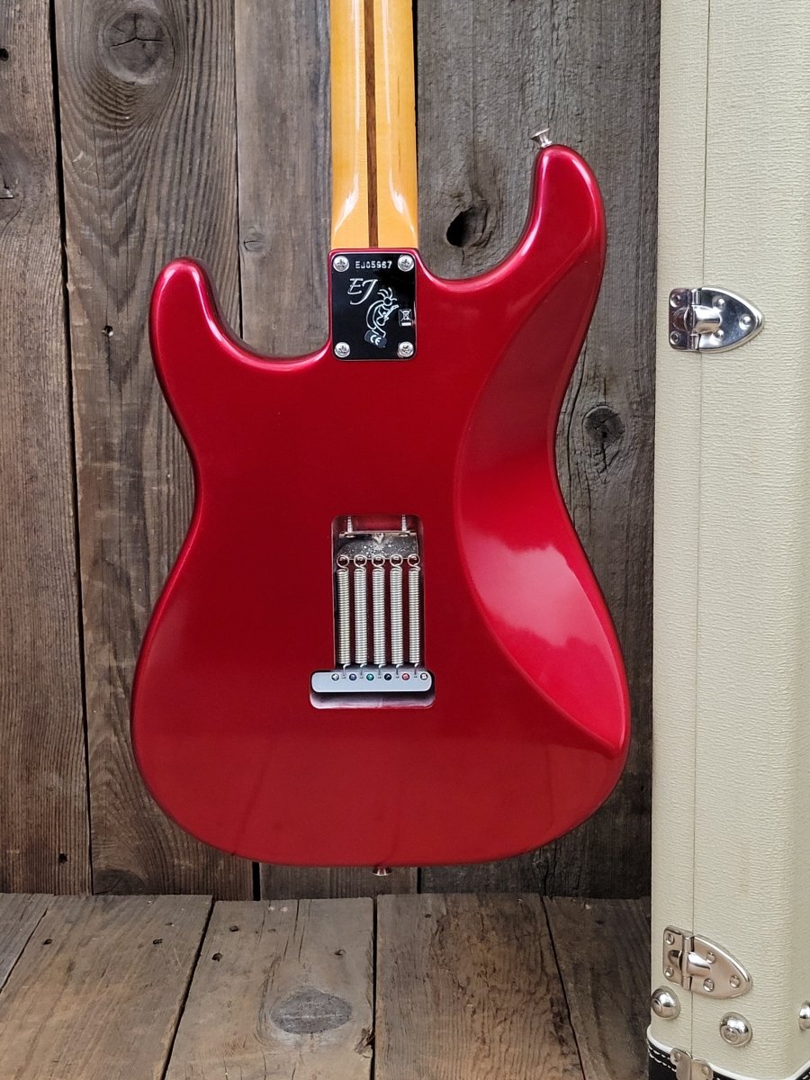SOLD - Fender Stratocaster Eric Johnson 2006 Candy Apple Red - Mahar's Vintage Guitars
