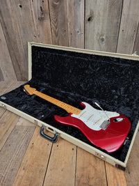 SOLD - Fender Stratocaster Eric Johnson 2006 Candy Apple Red - Mahar's Vintage Guitars