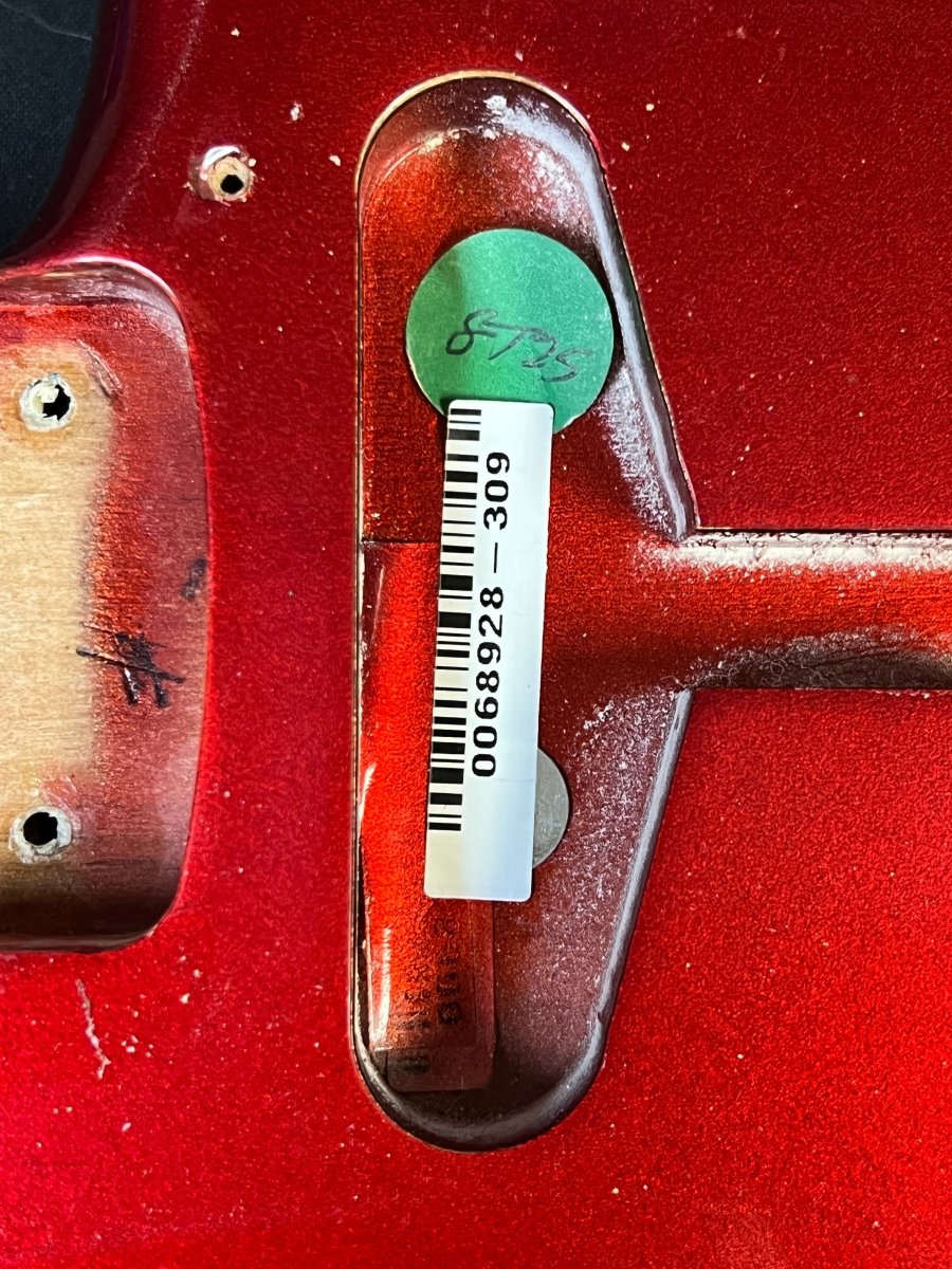 SOLD - Fender Stratocaster Eric Johnson 2006 Candy Apple Red - Mahar's Vintage Guitars