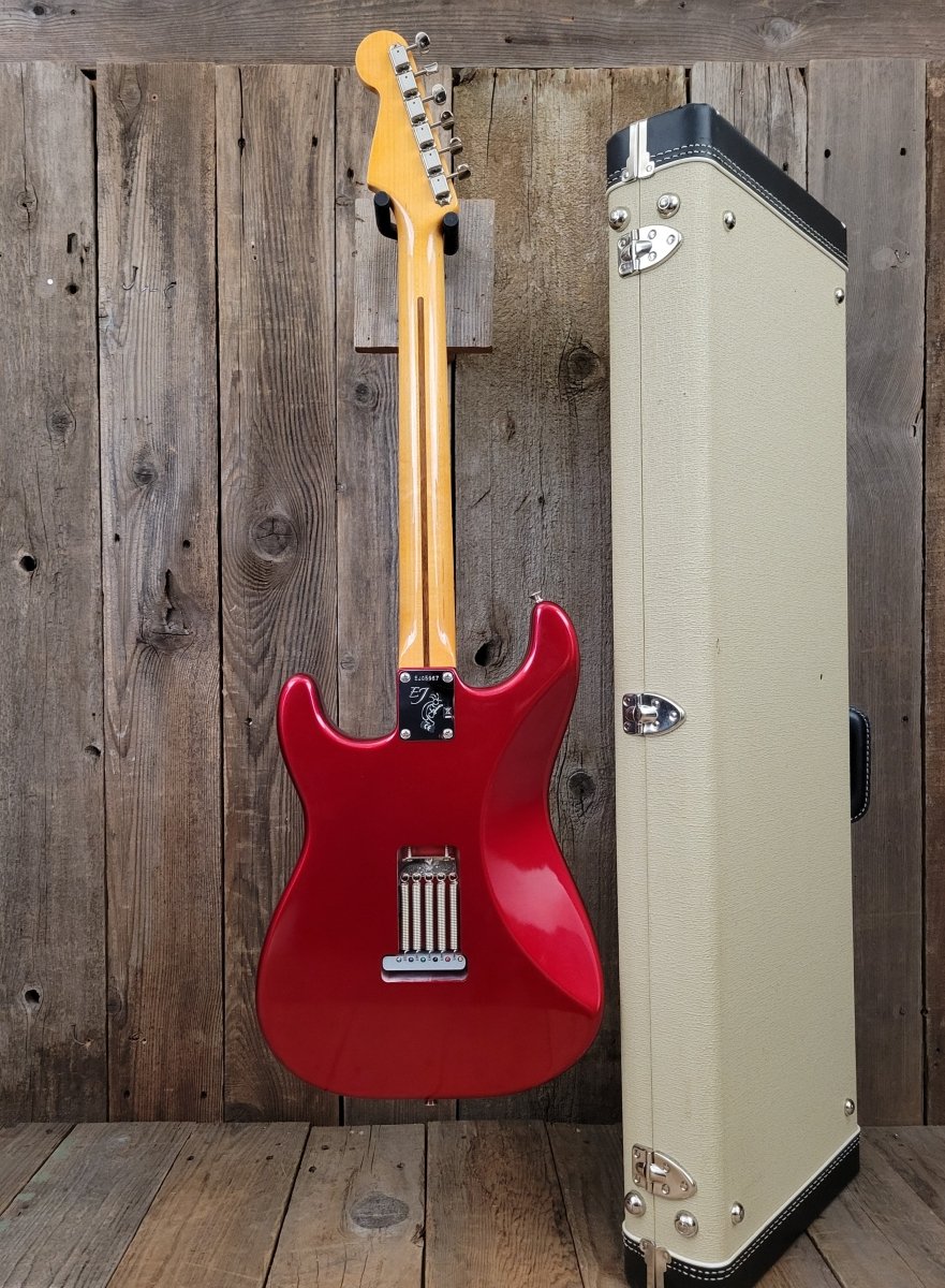SOLD - Fender Stratocaster Eric Johnson 2006 Candy Apple Red - Mahar's Vintage Guitars