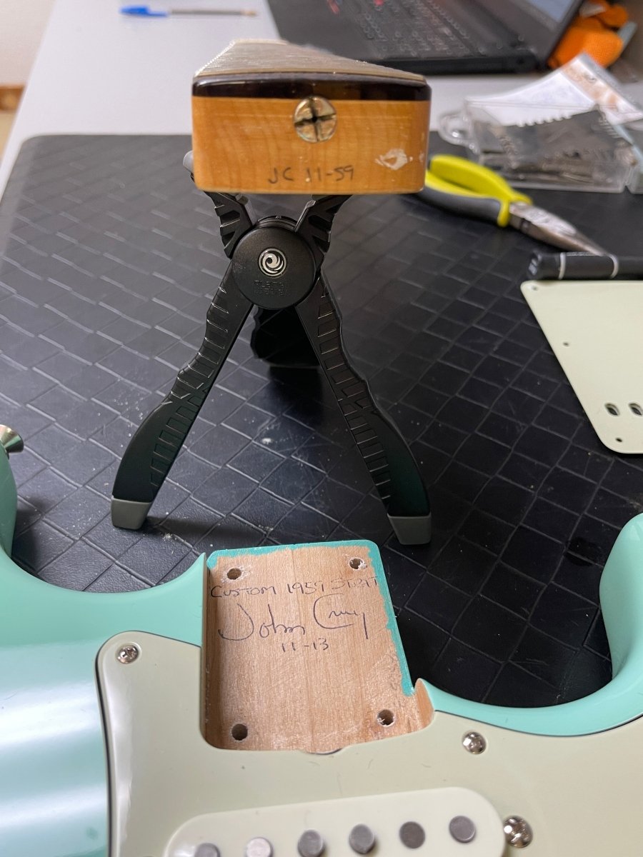 SOLD - Fender Stratocaster Wildwood 10 John Cruz Masterbuilt '59 NOS 2013 - Mahar's Vintage Guitars