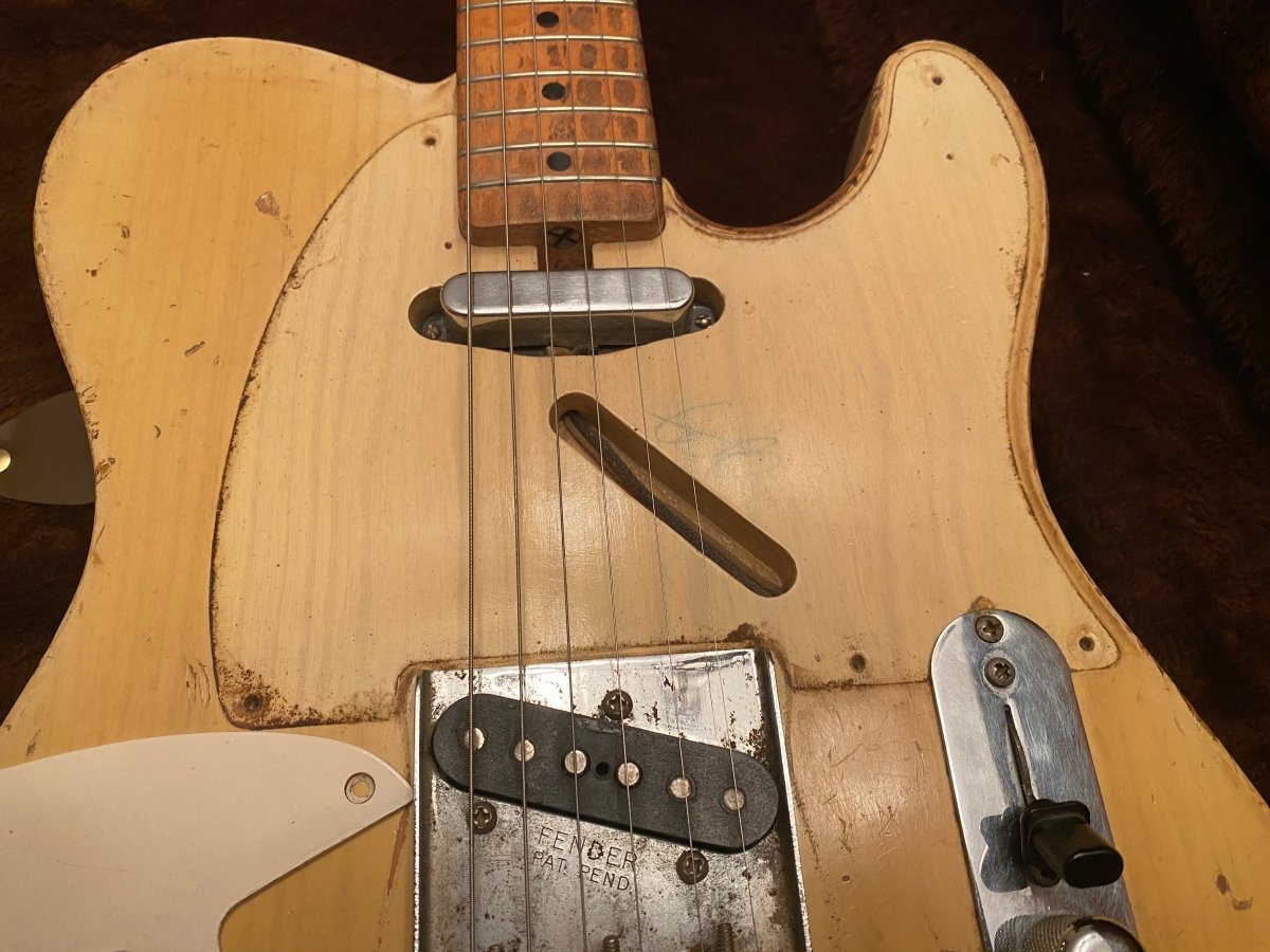 SOLD Fender Telecaster 1956 SOLD - Mahar's Vintage Guitars