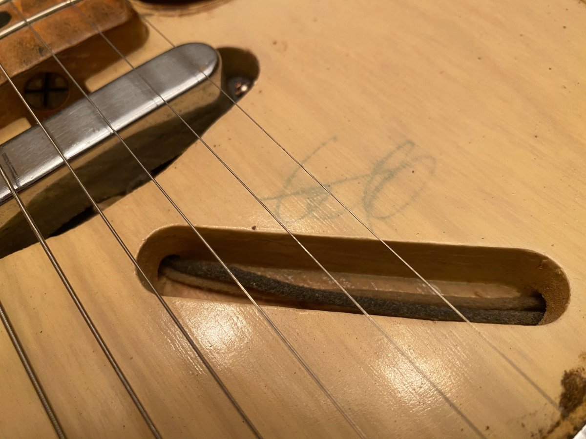 SOLD Fender Telecaster 1956 SOLD - Mahar's Vintage Guitars