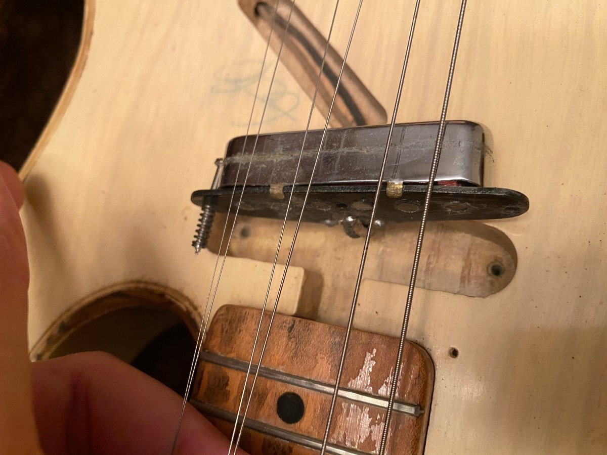 SOLD Fender Telecaster 1956 SOLD - Mahar's Vintage Guitars