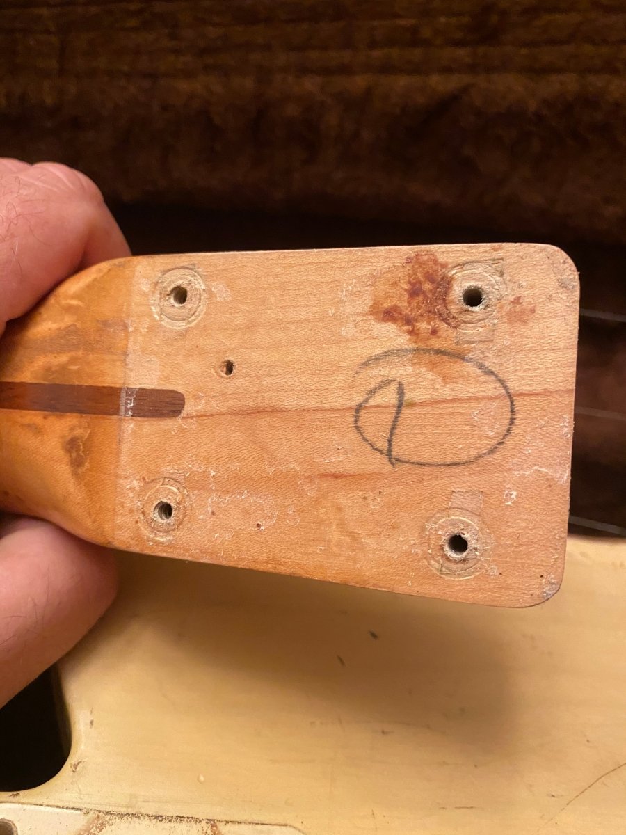 SOLD Fender Telecaster 1956 SOLD - Mahar's Vintage Guitars