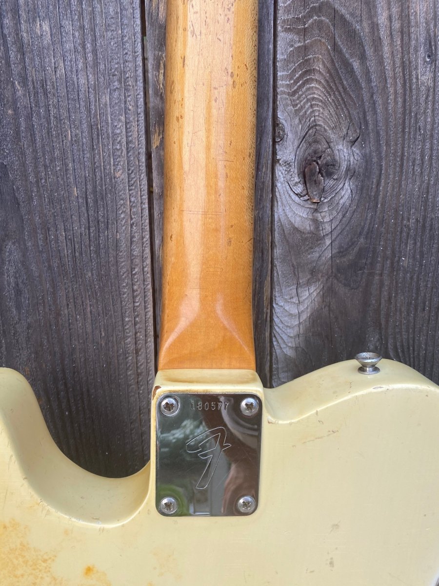 SOLD Fender Telecaster 1966 Blonde and Lightweight SOLD - Mahar's Vintage Guitars