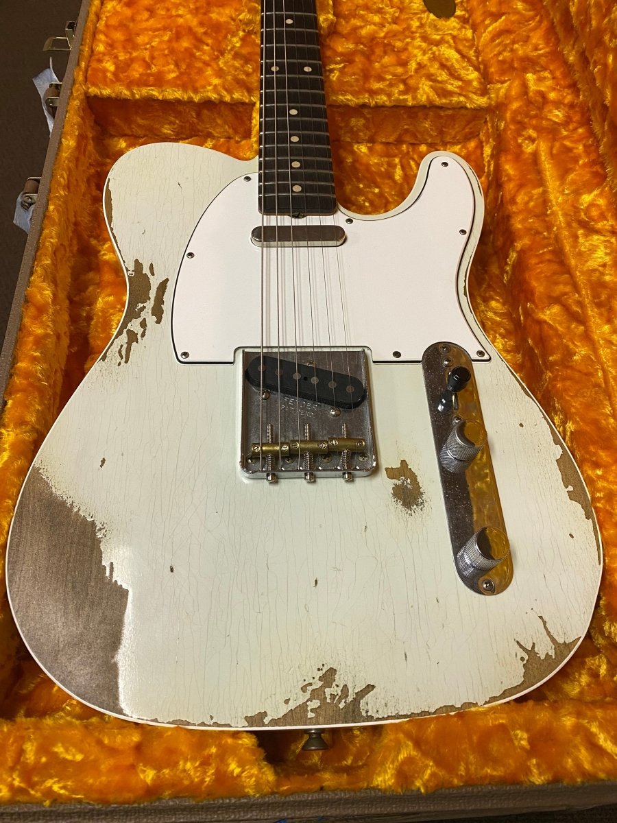 SOLD - Fender Telecaster Custom 1960 Custom Shop Heavy Relic 2018 - Mahar's Vintage Guitars
