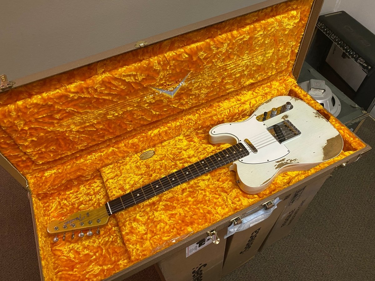 SOLD - Fender Telecaster Custom 1960 Custom Shop Heavy Relic 2018 - Mahar's Vintage Guitars