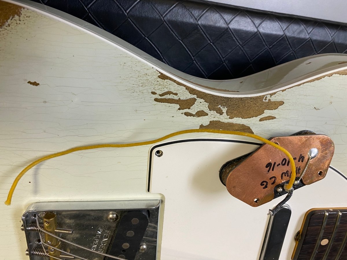 SOLD - Fender Telecaster Custom 1960 Custom Shop Heavy Relic 2018 - Mahar's Vintage Guitars