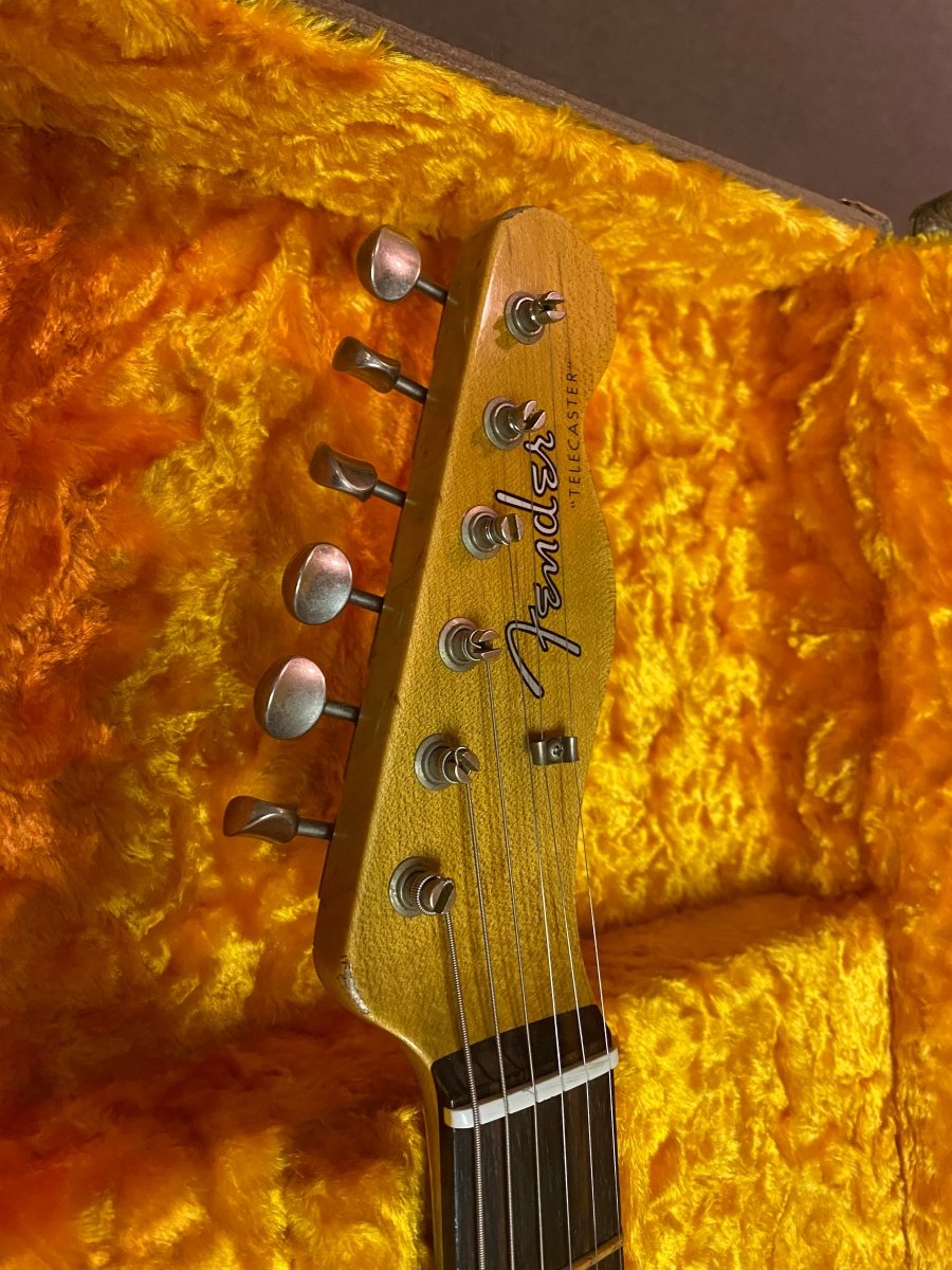 SOLD - Fender Telecaster Custom 1960 Custom Shop Heavy Relic 2018 - Mahar's Vintage Guitars