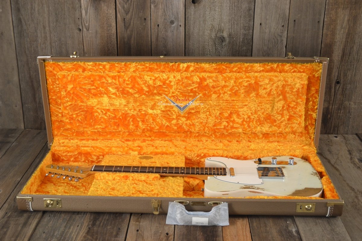 SOLD - Fender Telecaster Custom 1960 Custom Shop Heavy Relic 2018 - Mahar's Vintage Guitars