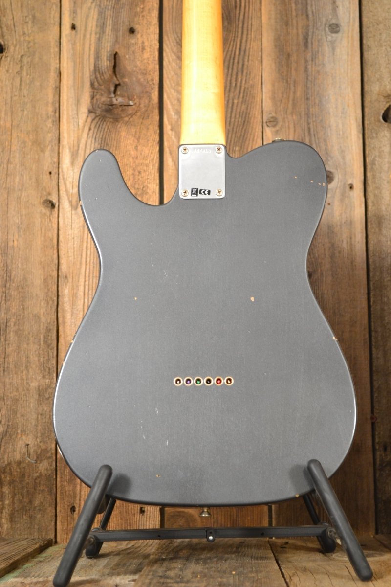SOLD - Fender Telecaster Custom Shop '62 Tele Journeyman 2016 Charcoal Frost - Mahar's Vintage Guitars