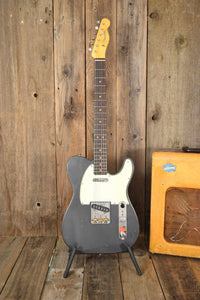 SOLD - Fender Telecaster Custom Shop '62 Tele Journeyman 2016 Charcoal Frost - Mahar's Vintage Guitars
