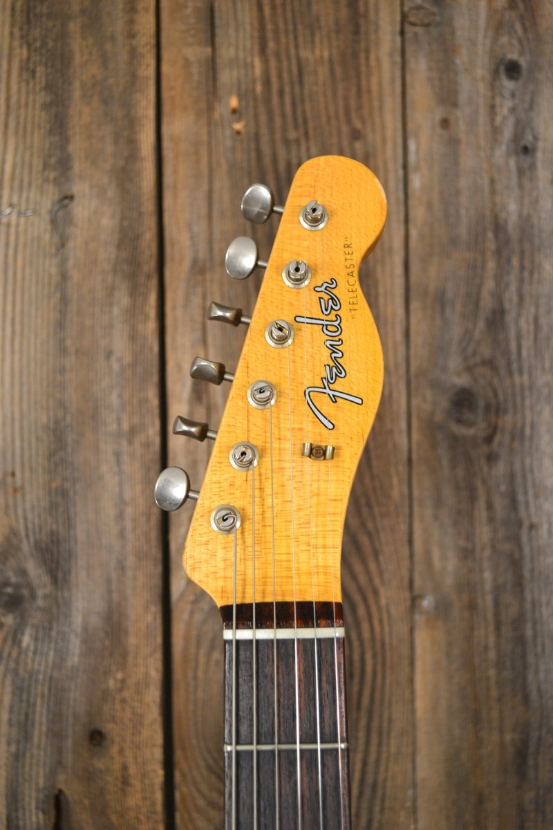 SOLD - Fender Telecaster Custom Shop '62 Tele Journeyman 2016 Charcoal Frost - Mahar's Vintage Guitars