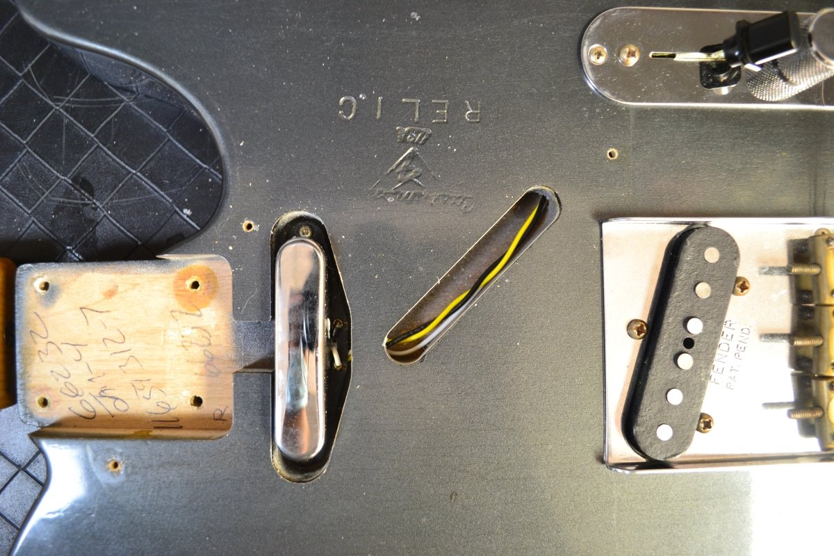 SOLD - Fender Telecaster Custom Shop '62 Tele Journeyman 2016 Charcoal Frost - Mahar's Vintage Guitars