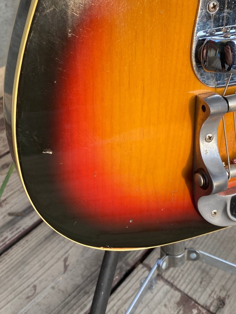 SOLD - Fender Telecaster Custom with factory Bigsby 1969 - Mahar's Vintage Guitars