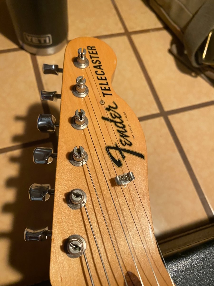 SOLD - Fender Telecaster Custom with factory Bigsby 1969 - Mahar's Vintage Guitars