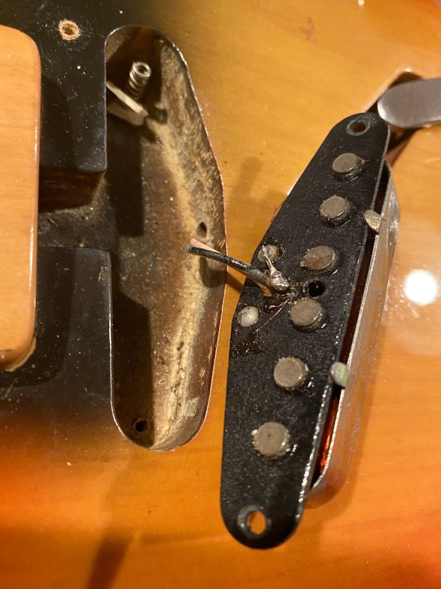 SOLD - Fender Telecaster Custom with factory Bigsby 1969 - Mahar's Vintage Guitars