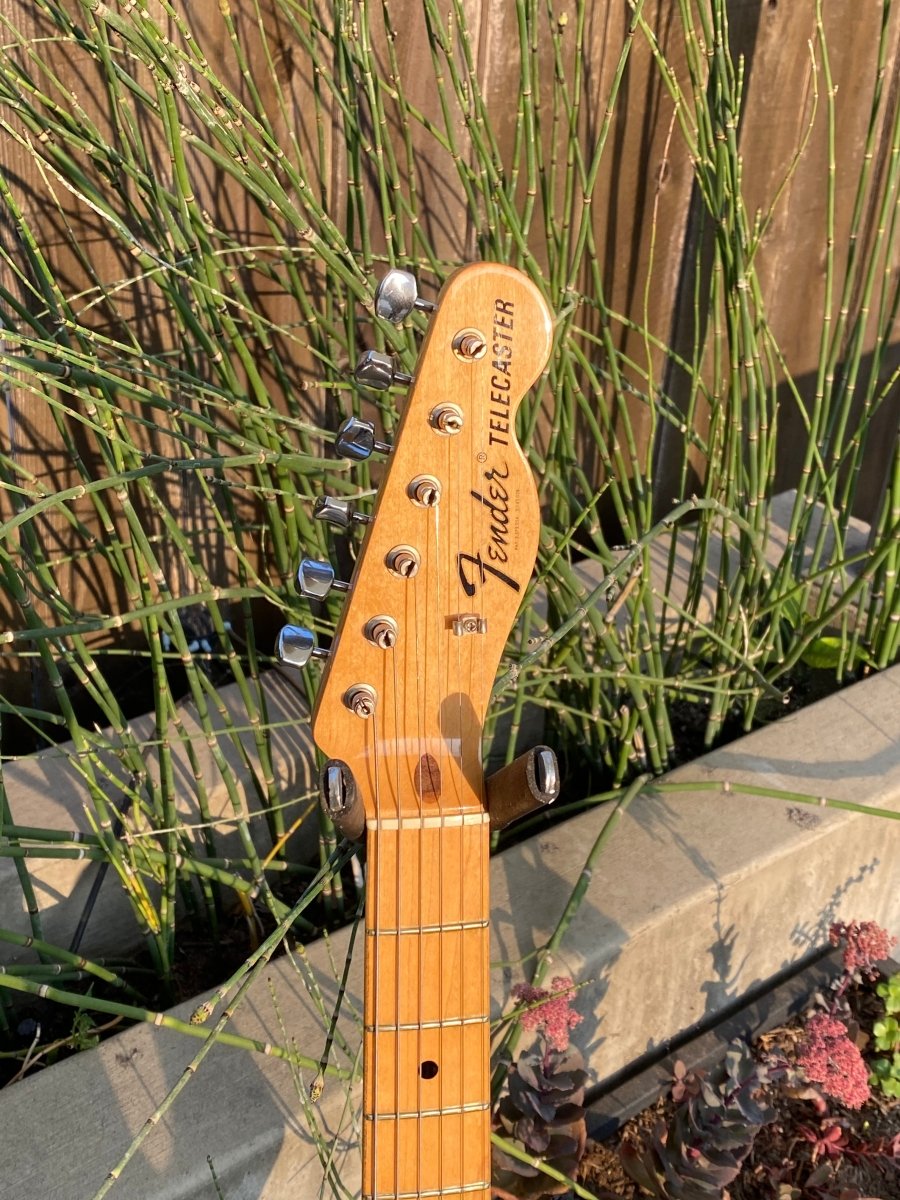 SOLD - Fender Telecaster Custom with factory Bigsby 1969 - Mahar's Vintage Guitars