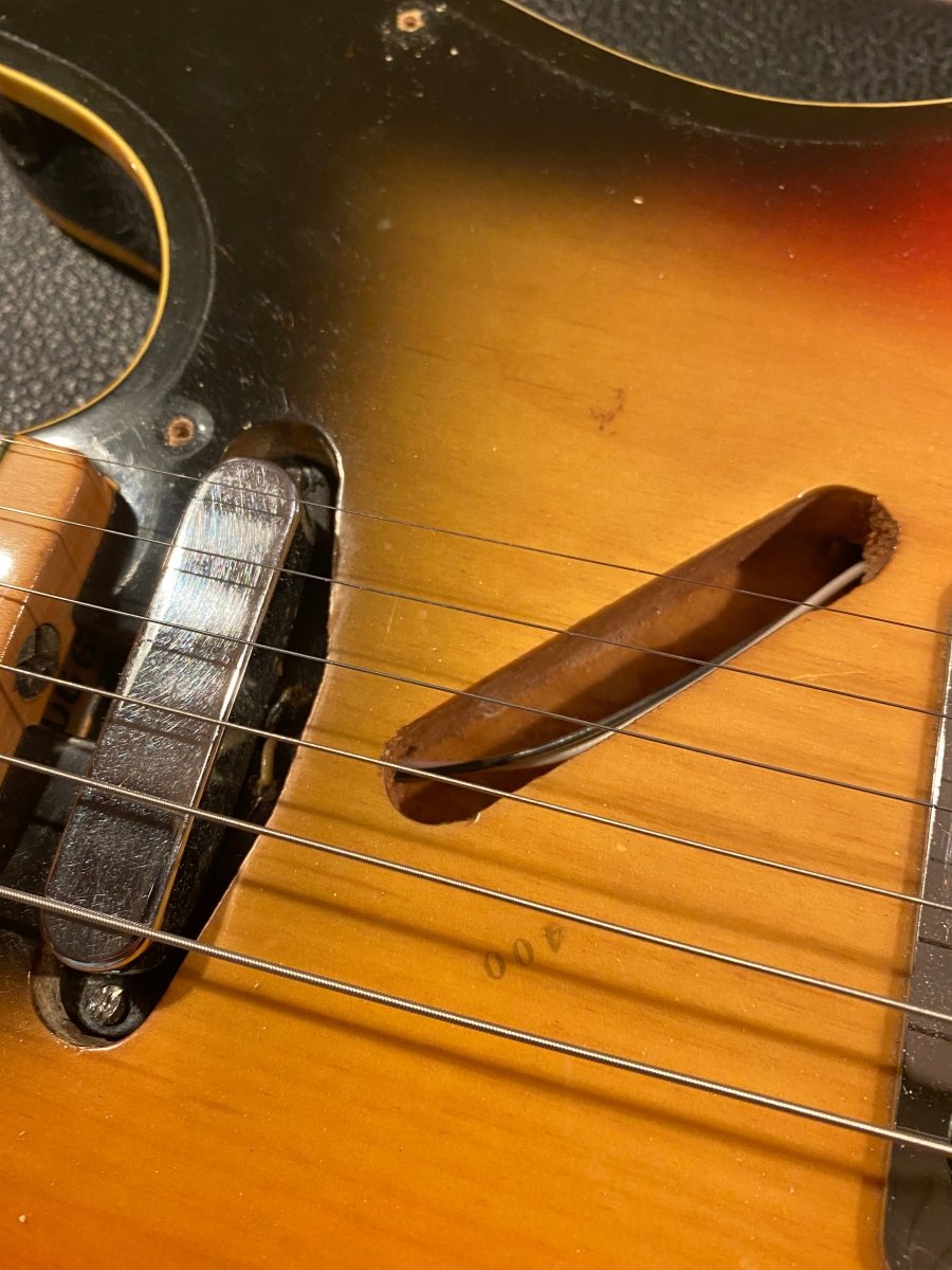 SOLD - Fender Telecaster Custom with factory Bigsby 1969 - Mahar's Vintage Guitars