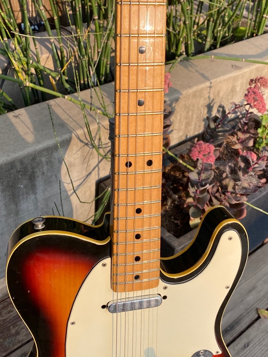 SOLD - Fender Telecaster Custom with factory Bigsby 1969 - Mahar's Vintage Guitars