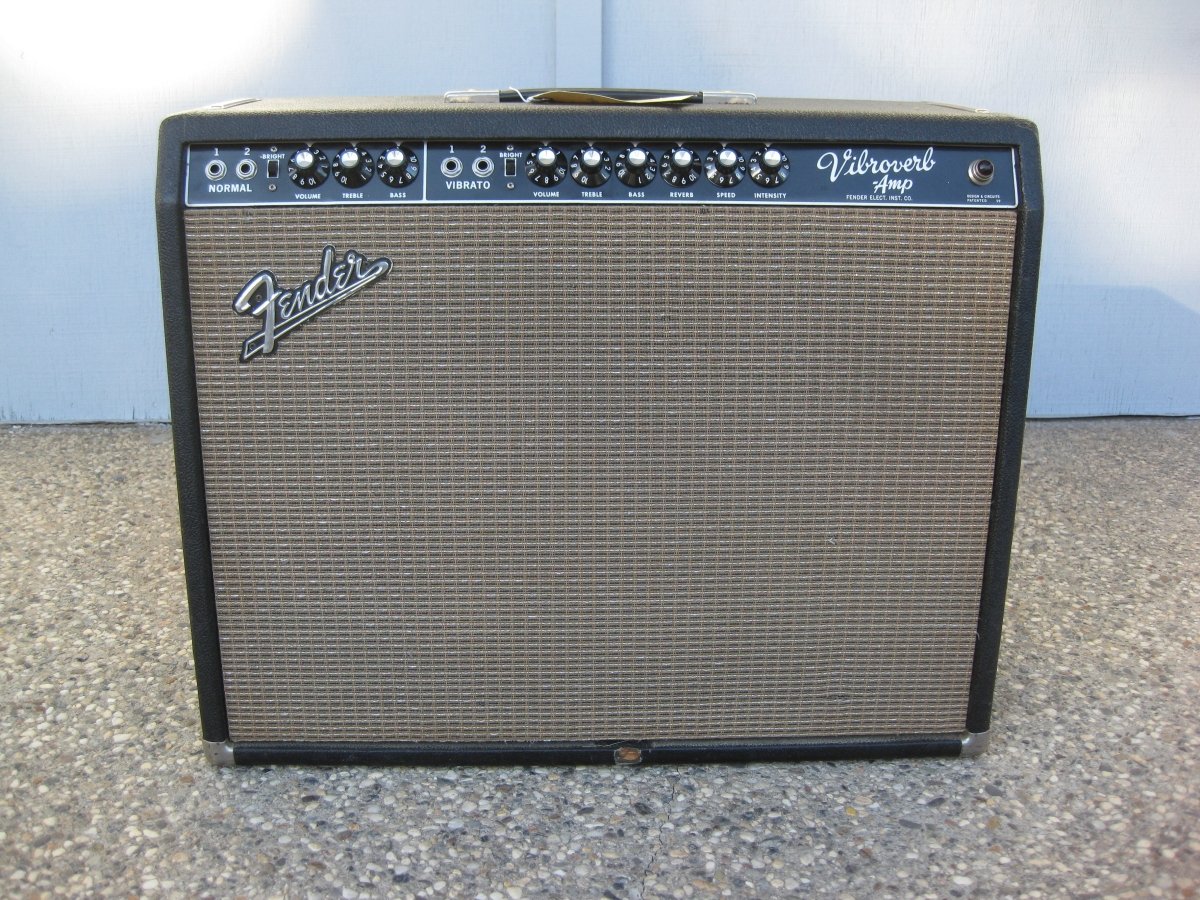SOLD - Fender Vibroverb AA763 1964 Pre CBS - Mahar's Vintage Guitars