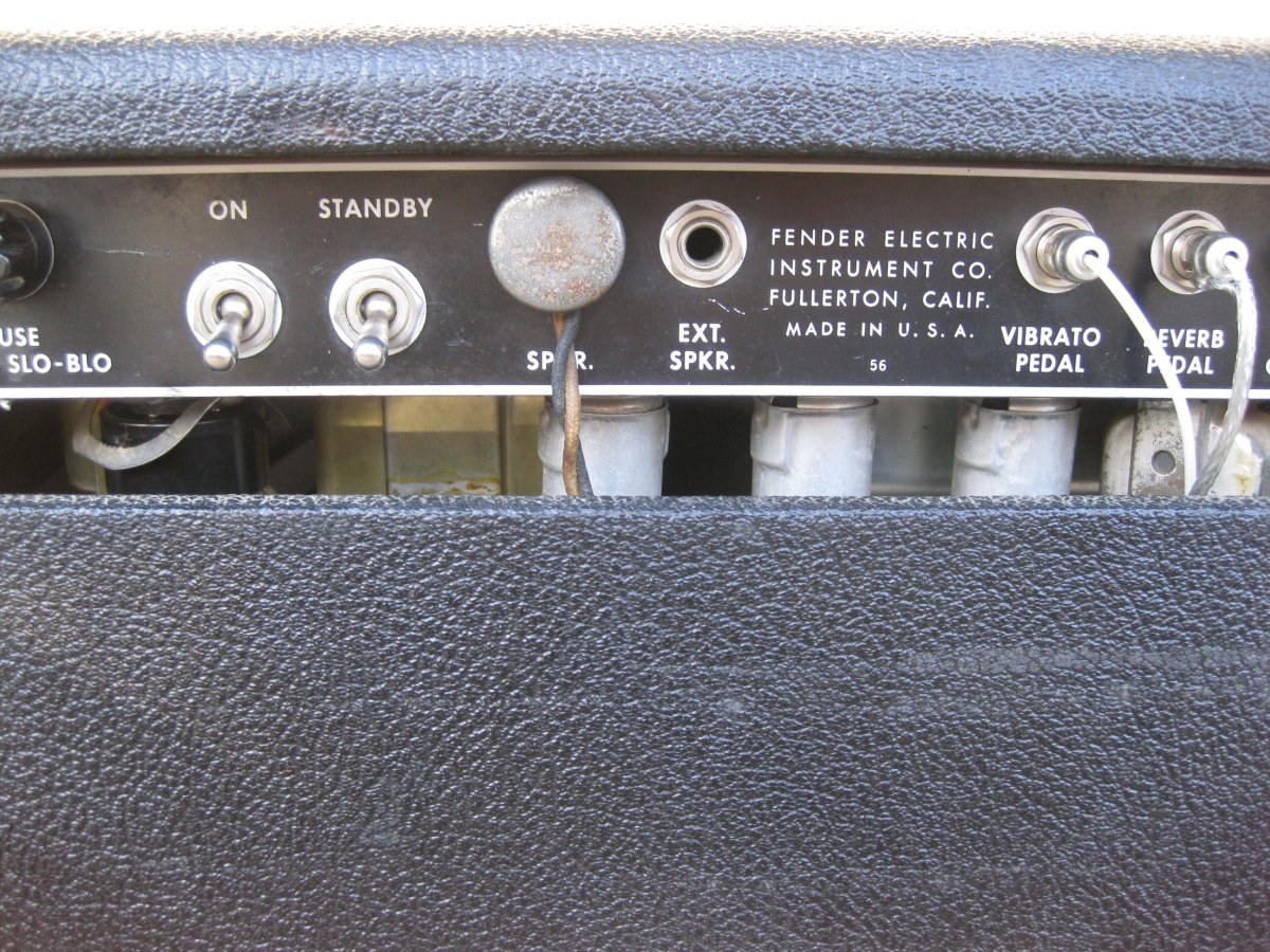 SOLD - Fender Vibroverb AA763 1964 Pre CBS - Mahar's Vintage Guitars