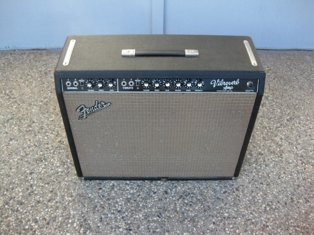 SOLD - Fender Vibroverb AA763 1964 Pre CBS - Mahar's Vintage Guitars