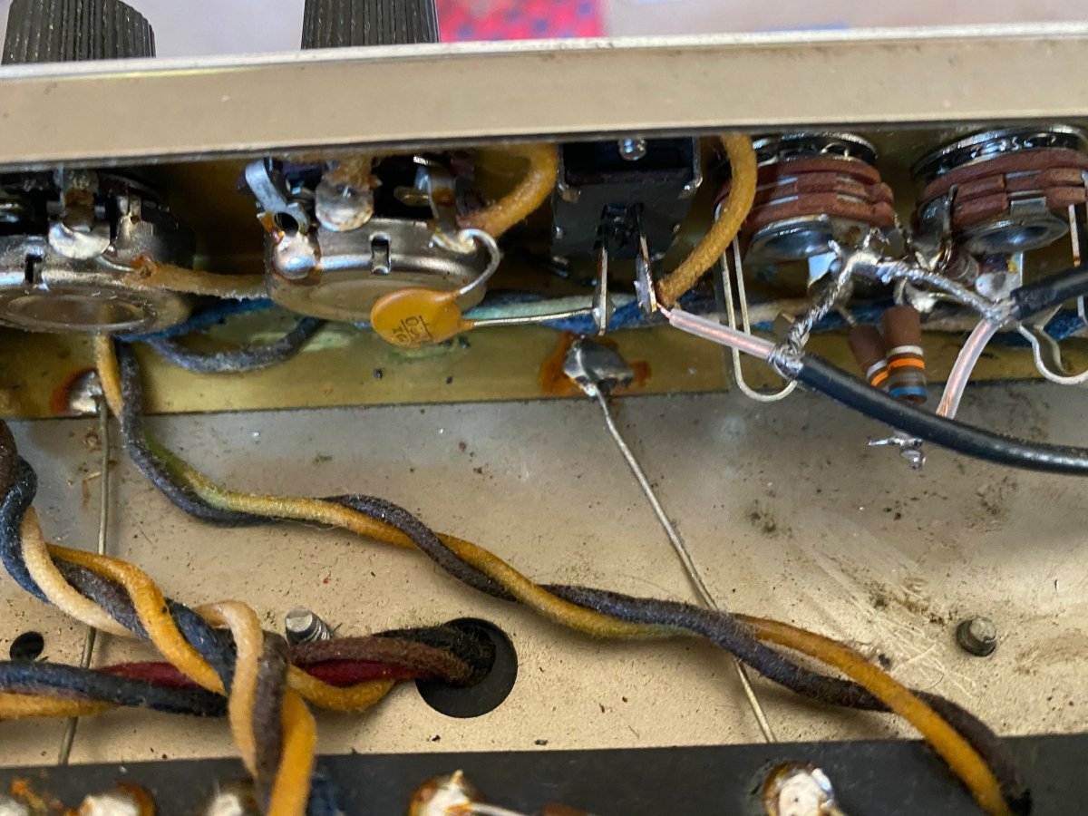 SOLD - Fender Vibroverb AA763 1964 Pre CBS - Mahar's Vintage Guitars