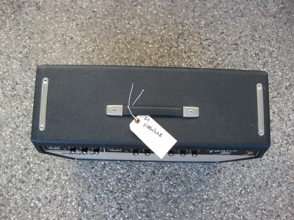 SOLD - Fender Vibroverb AA763 1964 Pre CBS - Mahar's Vintage Guitars