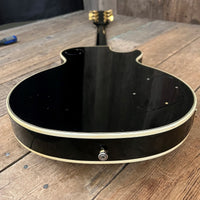 SOLD - Gibson 20th Anniversary Les Paul Custom Left Handed 1975 Black - Mahar's Vintage Guitars