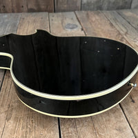 SOLD - Gibson 20th Anniversary Les Paul Custom Left Handed 1975 Black - Mahar's Vintage Guitars