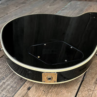 SOLD - Gibson 20th Anniversary Les Paul Custom Left Handed 1975 Black - Mahar's Vintage Guitars