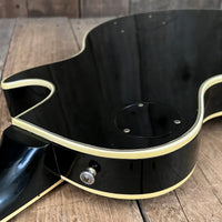 SOLD - Gibson 20th Anniversary Les Paul Custom Left Handed 1975 Black - Mahar's Vintage Guitars