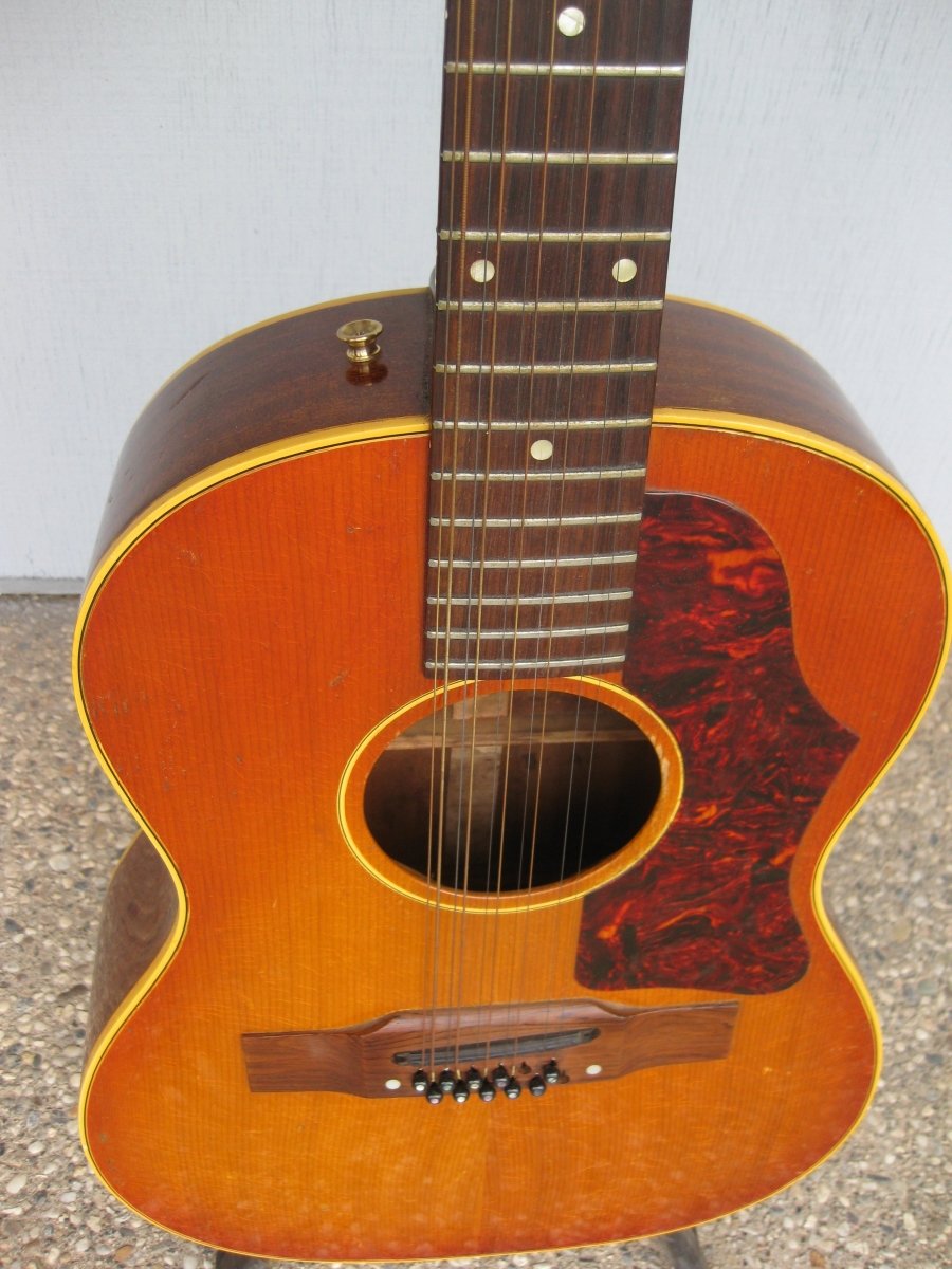 SOLD - Gibson B - 25 - 12 12 String Acoustic Guitar 1964 - Mahar's Vintage Guitars