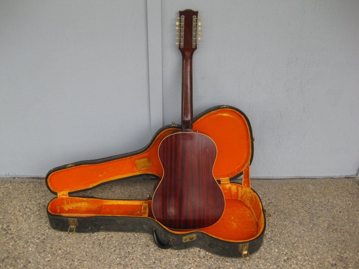 SOLD - Gibson B - 25 - 12 12 String Acoustic Guitar 1964 - Mahar's Vintage Guitars
