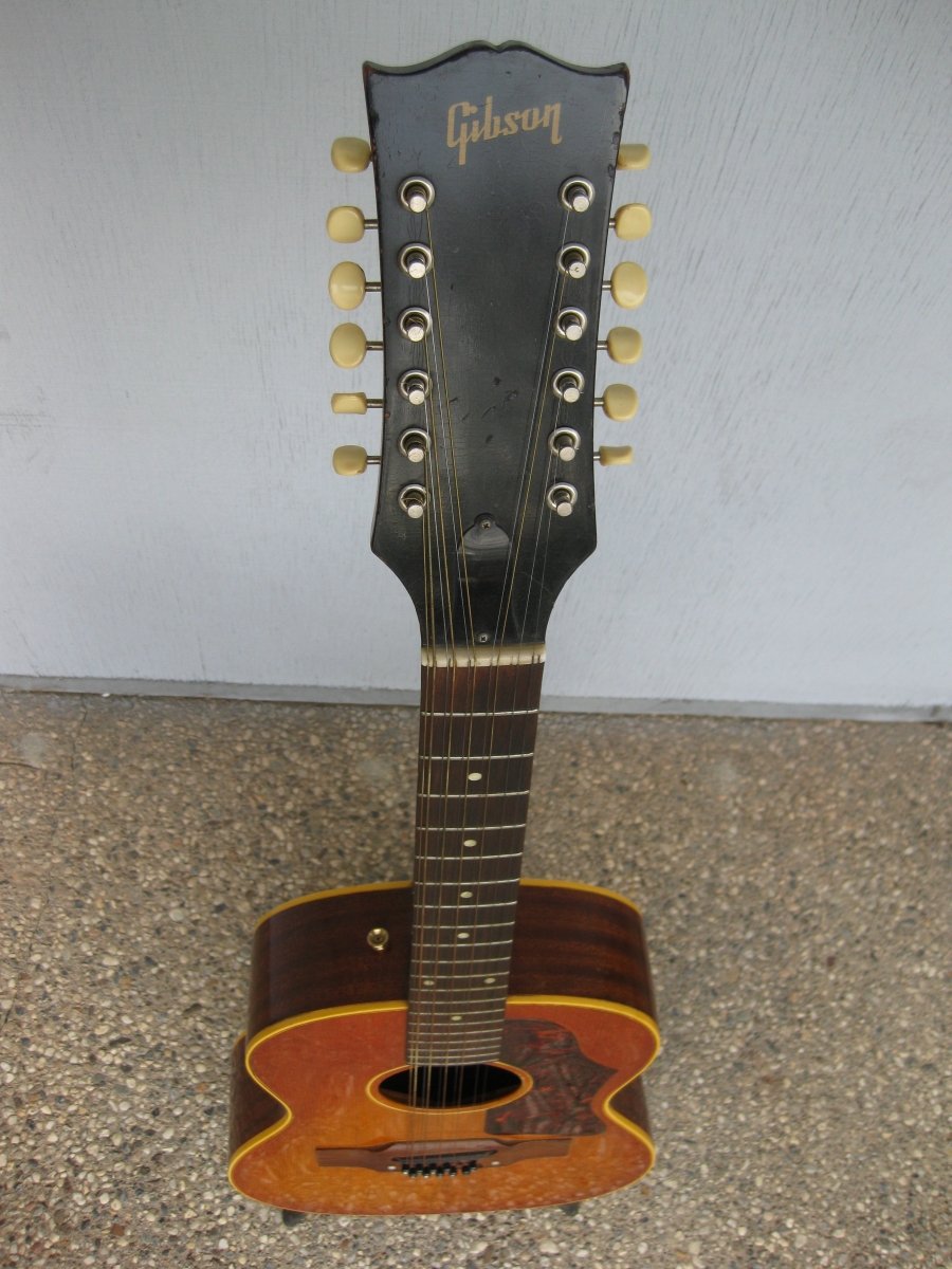 SOLD - Gibson B - 25 - 12 12 String Acoustic Guitar 1964 - Mahar's Vintage Guitars