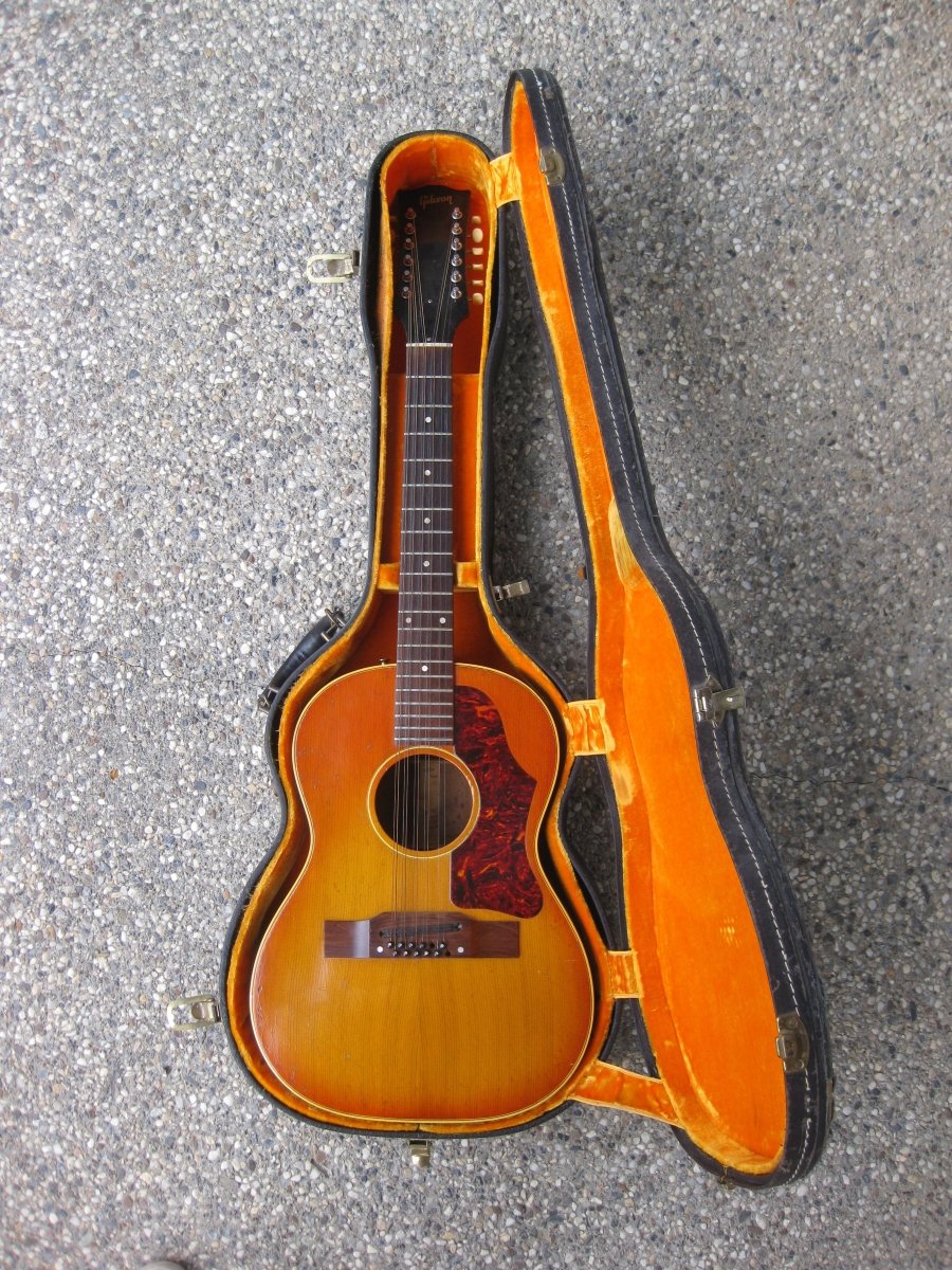 SOLD - Gibson B - 25 - 12 12 String Acoustic Guitar 1964 - Mahar's Vintage Guitars