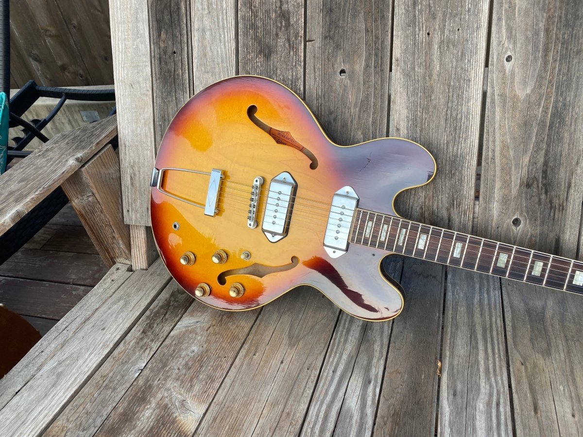 SOLD - Gibson ES - 330 1966 Sunburst - SOLD - Mahar's Vintage Guitars